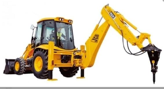 аренда jcb с гидромолотом